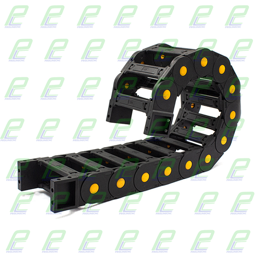 انرژی چین - انرژی گاید ابعاد داخلی 125×45 ابعاد خارجی 152×65 با شعاع خمش 125 میلیمتر برند GF رو باز
