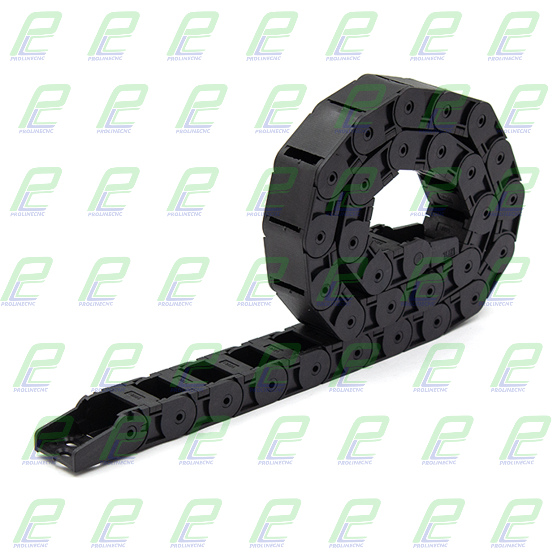 انرژی چین - انرژی گاید ابعاد داخلی 25×18 ابعاد خارجی 35×23 با شعاع خمش 38 میلیمتر برند GF رو باز