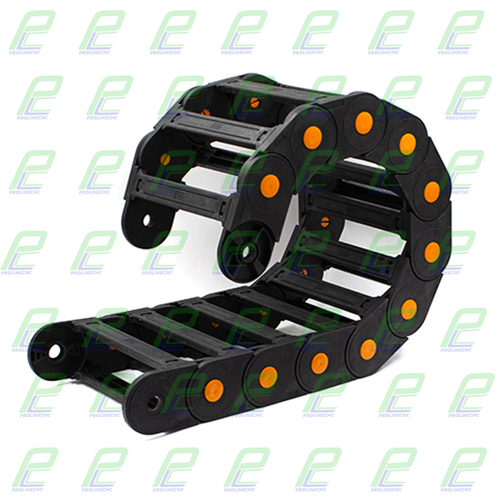 انرژی چین - انرژی گاید ابعاد داخلی 200×45 ابعاد خارجی 227×65 با شعاع خمش 150 میلیمتر برند GF رو باز